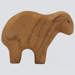 Holzwald Holzfigur Schaf