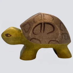 Holzwald Holzfigur Schildkröte