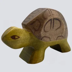 Holzwald Holzfigur Schildkröte