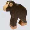 Holzwald Holzfigur Schimpanse