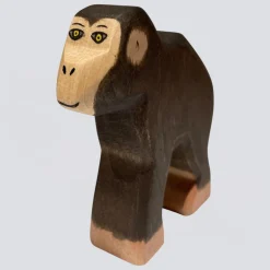 Holzwald Holzfigur Schimpanse