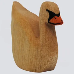 Holzwald Holzfigur Schwan