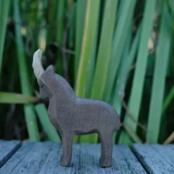 Holzwald Holzfigur Steinbock