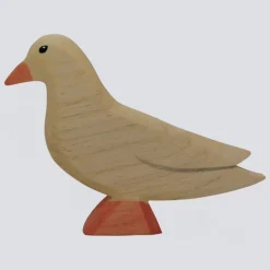 Holzwald Holzfigur Taube