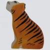 Holzwald Holzfigur Tiger klein