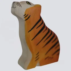 Holzwald Holzfigur Tiger klein