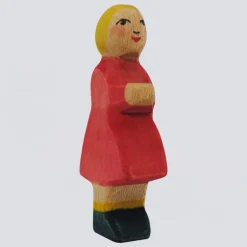 Holzwald Holzfigur Tochter