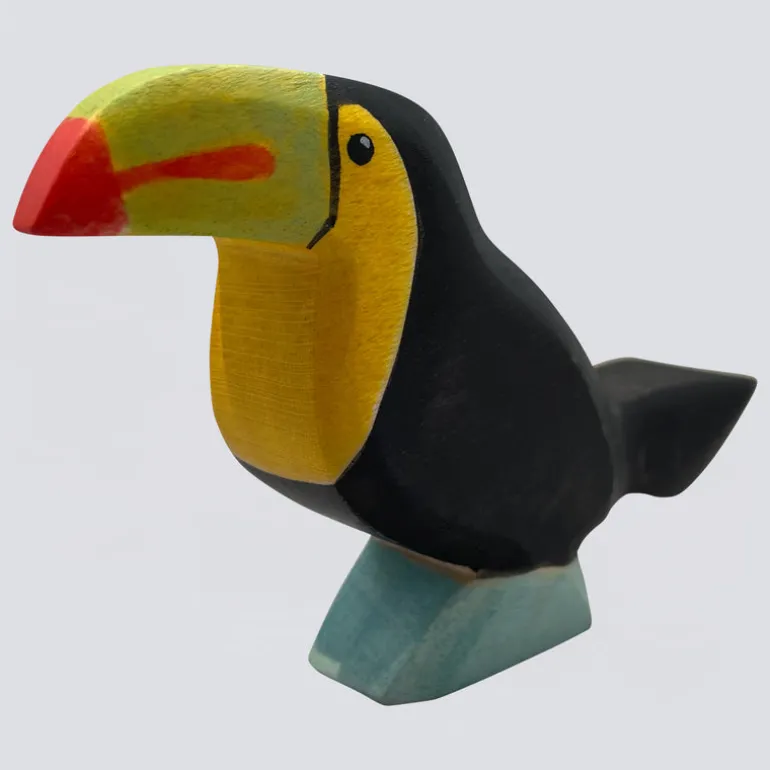 Holzwald Holzfigur Tukan