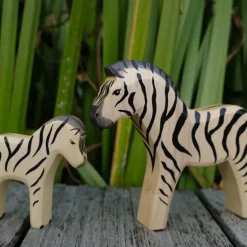 Holzwald Holzfigur Zebra