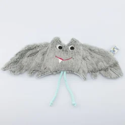 Knister-Kuschelfledermaus hellblau