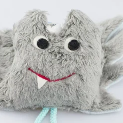 Knister-Kuschelfledermaus hellblau