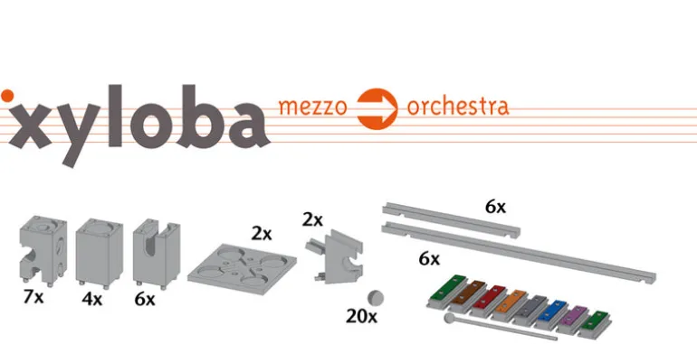Kugelbahn Xyloba Erweiterung Mezzo > Orchestra