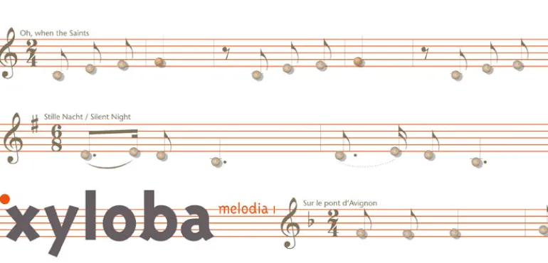 Kugelbahn Xyloba Melodia Folksongs 1 - 52 tlg.