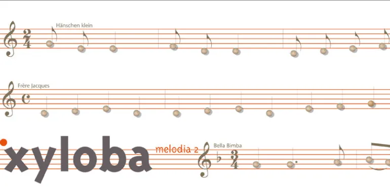 Kugelbahn Xyloba Melodia Folksongs 2 - 98 tlg.