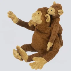 Kuscheltier Affe klein mit Kirschkern-Inlett