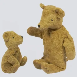 Kuscheltier Bär beige mit Traubenkern-Inlett