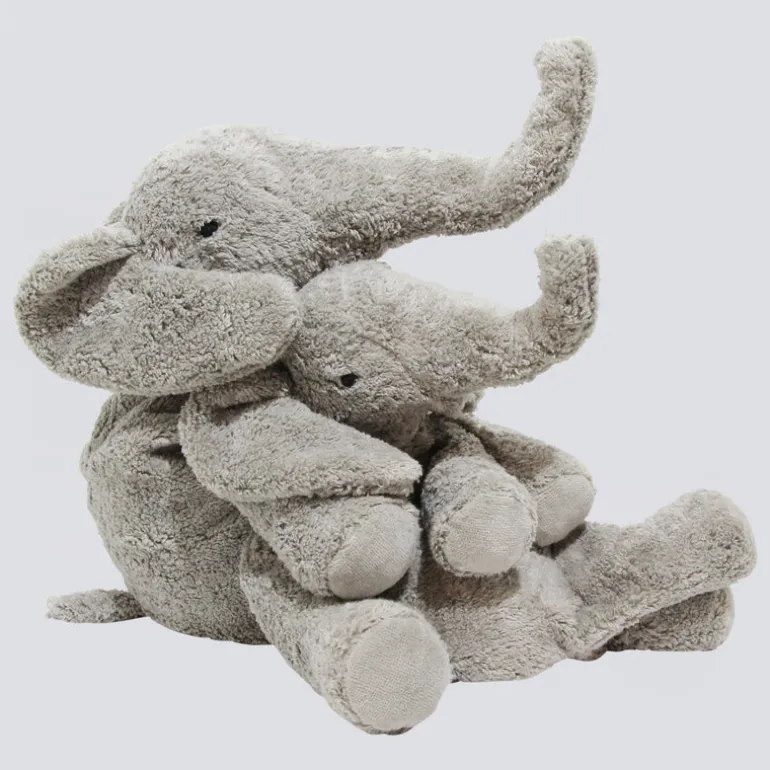 Kuscheltier Elefant klein mit Kirschkern-Inlett