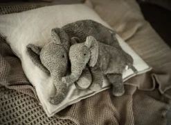 Kuscheltier Elefant klein mit Kirschkern-Inlett
