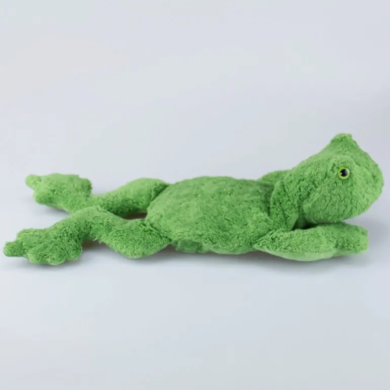 Kuscheltier Frosch mit Kirschkern-Inlett