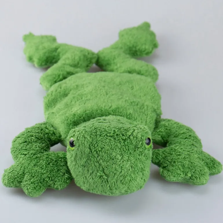 Kuscheltier Frosch mit Kirschkern-Inlett