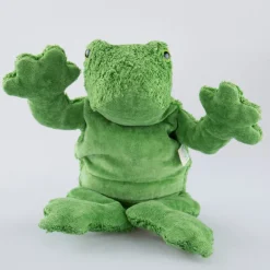 Kuscheltier Frosch mit Kirschkern-Inlett
