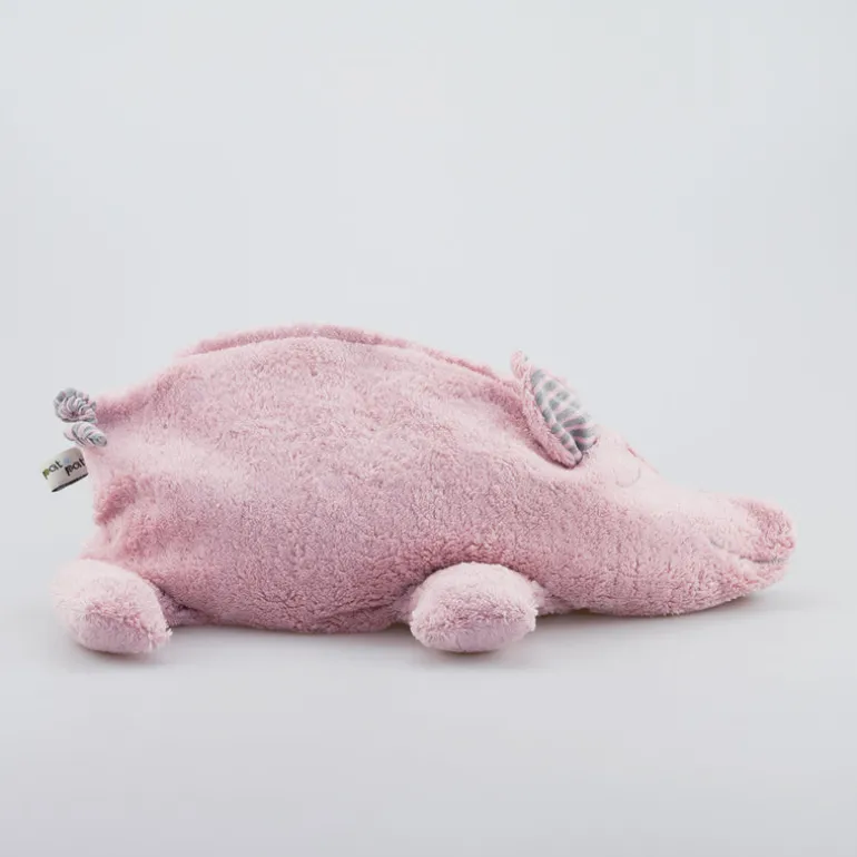 Kuscheltier großes Schwein mit Hirse-Inlett