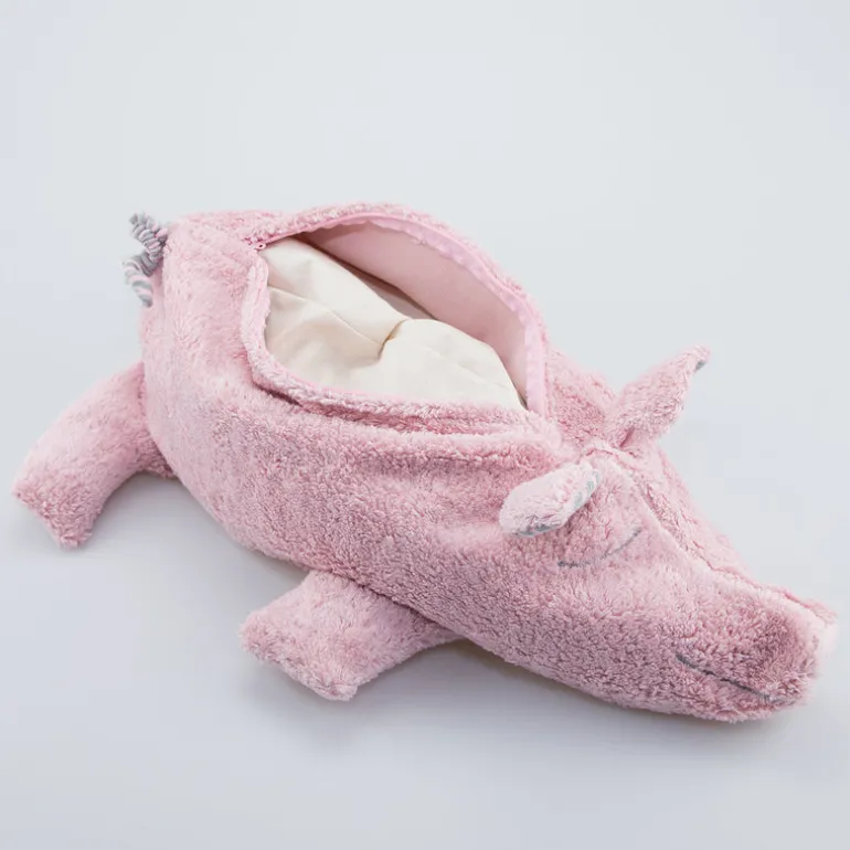 Kuscheltier großes Schwein mit Hirse-Inlett