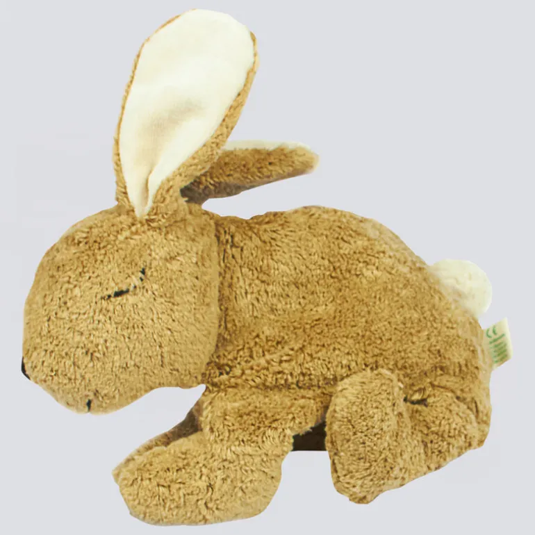Kuscheltier Hase groß beige mit Dinkelspreu-Inlett