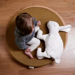 Kuscheltier Hase groß weiß mit Dinkelspreu-Inlett