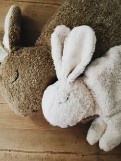 Kuscheltier Hase klein weiß mit Inlett