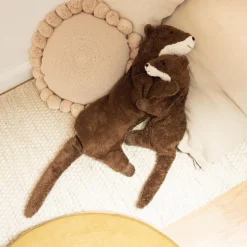 Kuscheltier Otter groß mit Dinkelspreu-Inlett