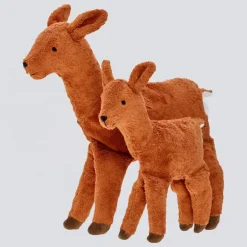 Kuscheltier Reh groß mit Dinkelspreu-Inlett