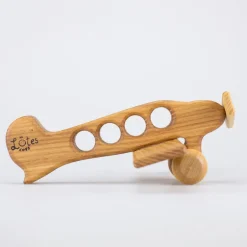 Linienflugzeug aus Holz