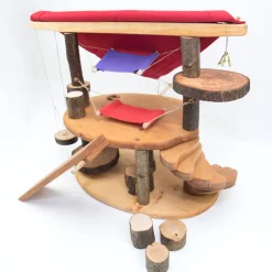Magic Wood Zwergenhaus mit Rinde