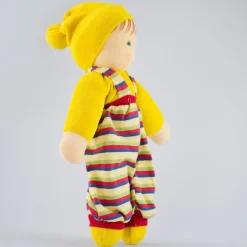Nanchen Puppe 'Bub' gelb - 33 cm