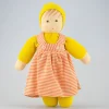 Nanchen Puppe 'Mädel' gelb - 33 cm