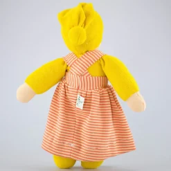 Nanchen Puppe 'Mädel' gelb - 33 cm