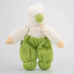 Nanchen Puppe Möpschen grün - 26 cm