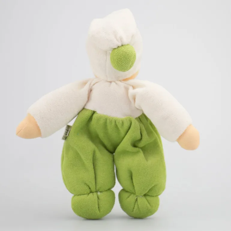 Nanchen Puppe Möpschen grün - 26 cm