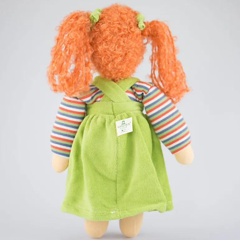 Nanchen Puppe Wolke Mädel grün - 35 cm