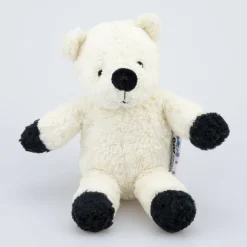 natureZOO Kuscheltier Eisbär klein - Bio-Baumwollplüsch