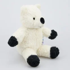 natureZOO Kuscheltier Eisbär klein - Bio-Baumwollplüsch