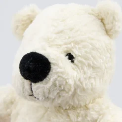 natureZOO Kuscheltier Eisbär klein - Bio-Baumwollplüsch