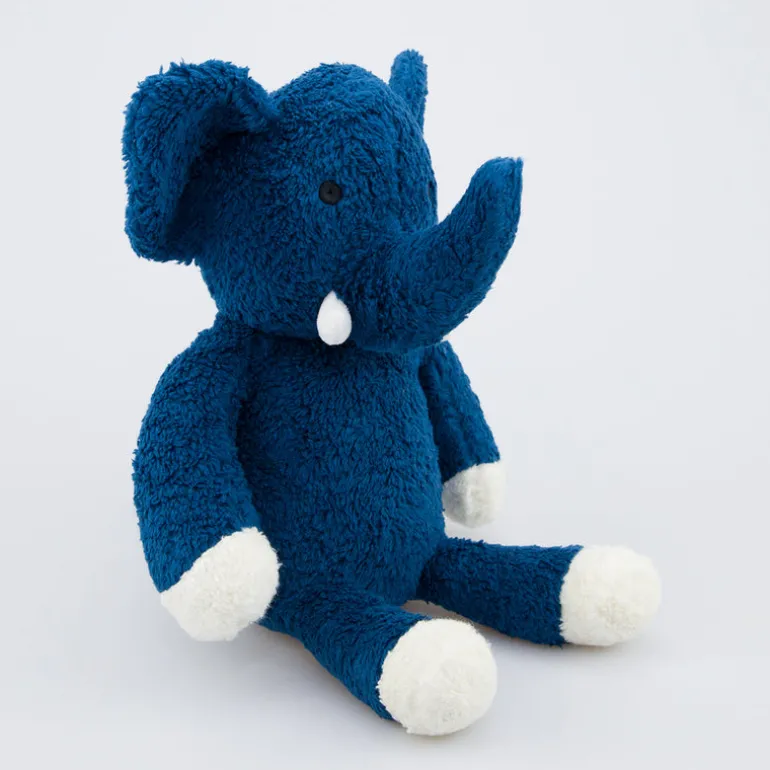 natureZOO Kuscheltier Elefant groß blau
