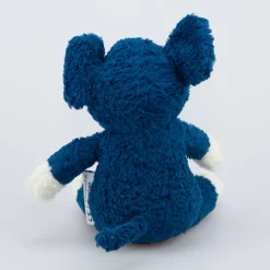 natureZOO Kuscheltier Elefant klein blau - Bio-Baumwollplüsch