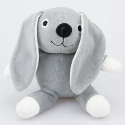 natureZOO Kuscheltier Hase klein grau - Bio-Nickistoff