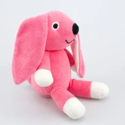 natureZOO Kuscheltier Hase klein rosa - Bio-Nickistoff