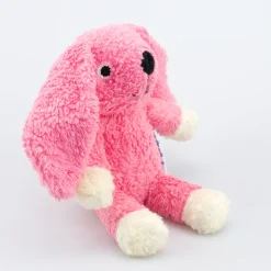 natureZOO Kuscheltier Hase klein rosa - Bio-Baumwollplüsch
