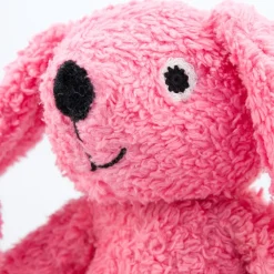 natureZOO Kuscheltier Hase klein rosa - Bio-Baumwollplüsch