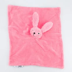 natureZOO Schmusetuch Hase rosa